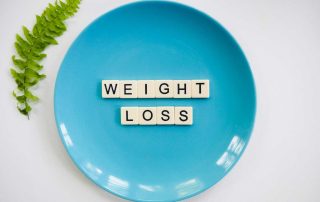 Weight Loss on a plate